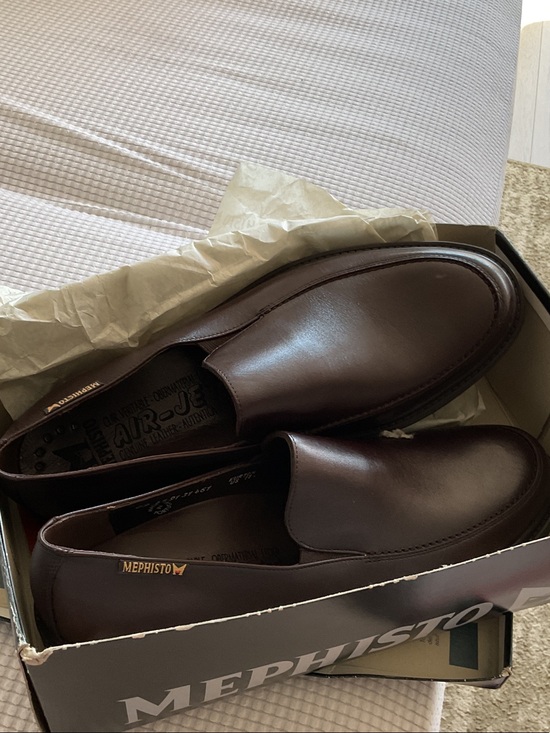 Mephisto Men’s Dark Brown Leather Slip-On Loafer main image 6